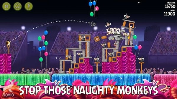 愤怒的小鸟里约大冒险最新版(Angry Birds) v2.6.13 安卓版1